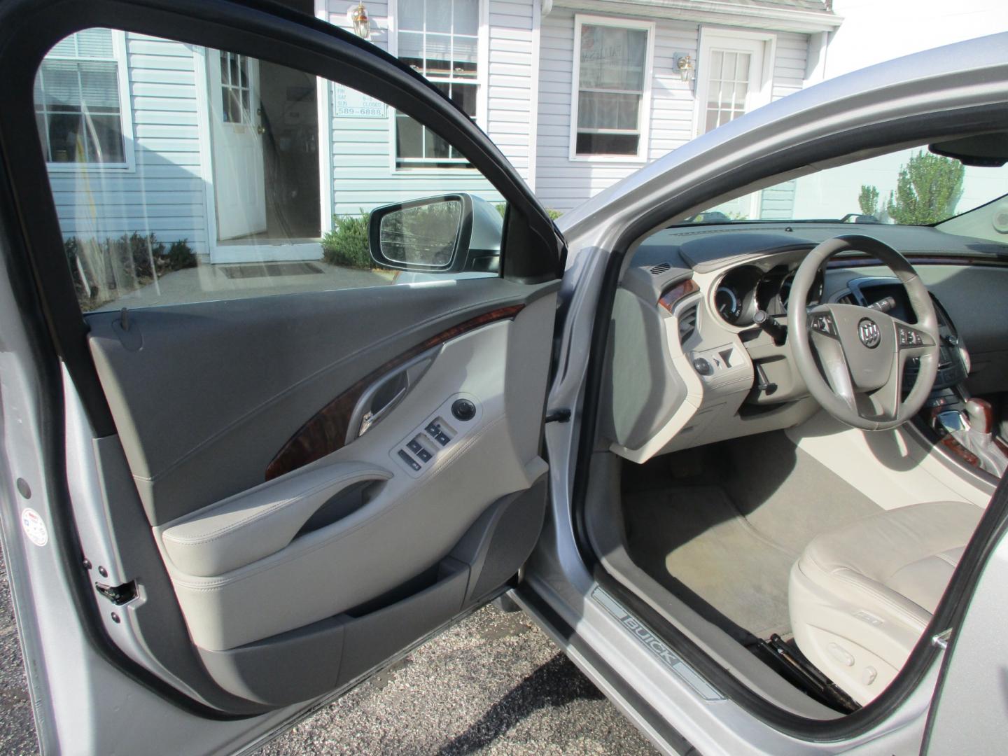 2012 SILVER Buick LaCrosse Premium Package 1, w/Leather (1G4GD5ER2CF) with an 2.4L L4 DOHC 16V engine, 6-Speed Automatic transmission, located at 540a Delsea Drive, Sewell, NJ, 08080, (856) 589-6888, 39.752560, -75.111206 - Photo#12